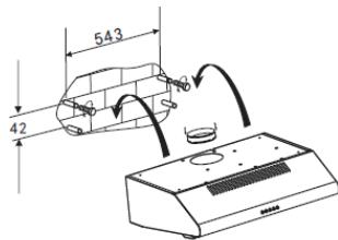 BRANDT BHC9602X - • INSTALLATION (Wall Mounting) - 2