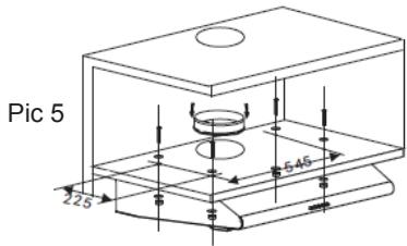 BRANDT BHC9602X - • INSTALLATION (Cabinet Mounting) - 1