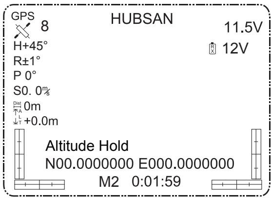 HUBSAN X4 PRO STANDARD (H109S) FPV RTF - MAIN MENU - 2