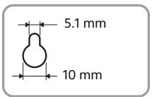 5.1 mm 10 mm
