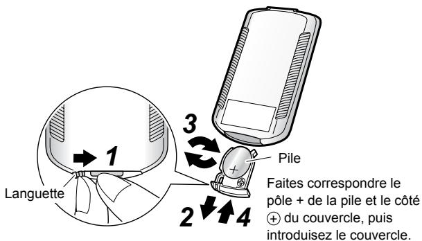 DAIKIN STREAMER AIR MC70L VM - Remplacement de la pile - 1