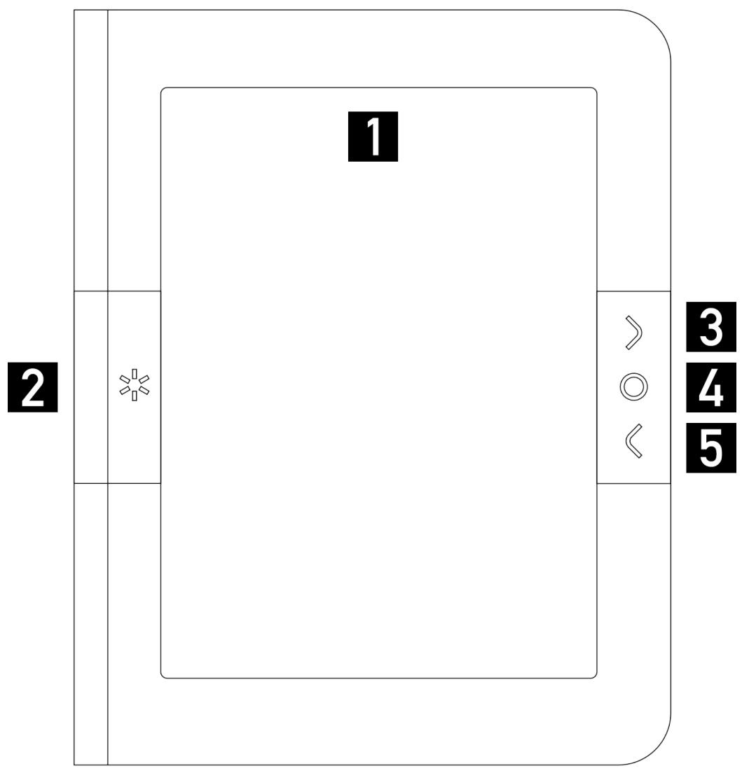 BOOKEEN SAGA - À propos de votre liseuse Bookeen Saga - 1