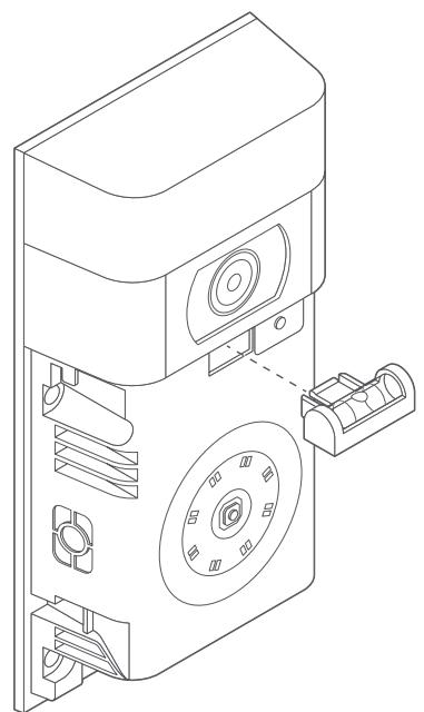 RING DOORBELL V2 - Insérez le mini-niveau - 1