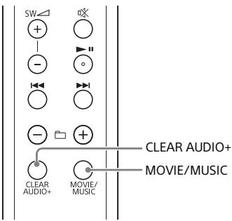 SONY HTMT300 - Setting the Sound Effect that is Tailored to Sound Sources - 1