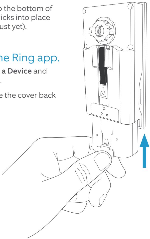 RING DOOR VIEW - Complete setup in the Ring app. - 1