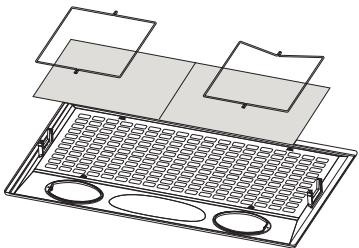 FABER 5104005 - NETTOYAGE Filtres ANTI-GRAISSE METALLIQUES MULTICOUCHE - 1