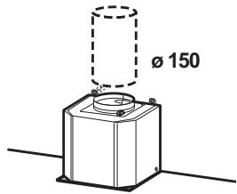 AIRLUX AHWE87BK - USCITA ARIA VERSIONE FILTRANTE - 4