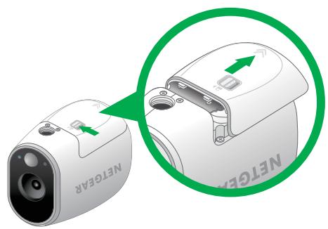 ARLO VMS5240-100EUS - To insert batteries into your cameras: - 1