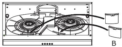 AIRLUX AHC65BK - FOR BOTH SINGLE AND TWIN MOTORS MODEL - 6