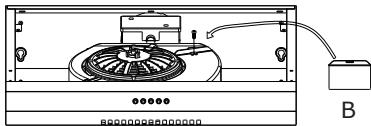 AIRLUX AHC65BK - En fonction du type d'installation choisi, il sera nécessaire ou non de changer la ou les lamelle(s) d'évacuation d'air. - 2