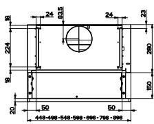 BEKO CTB6250W - Encombrement - 3