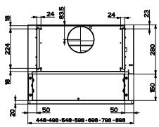 BEKO CTB6250W - Encombrement - 3