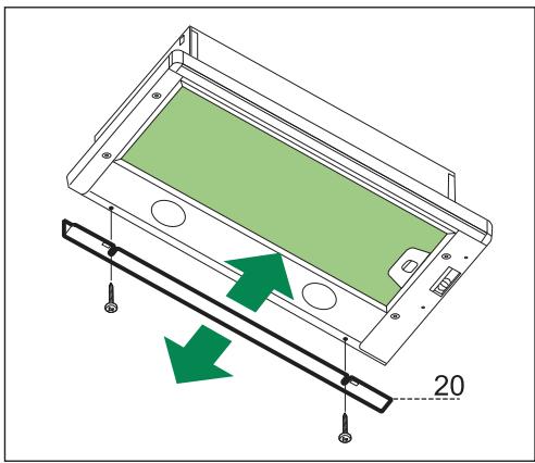 BEKO CTB6250W - Abdeckprofil - 1