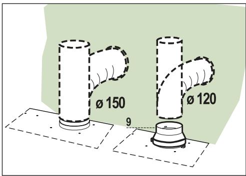 BEKO CTB6250W - Afskærmet Udgave Luftaftræksystem - 1