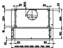 BEKO CTB6250W - Platzbedarf - 3