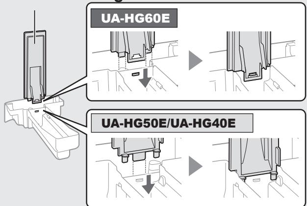 SHARP UA-HG50E-L - Fachabdeckung - 1