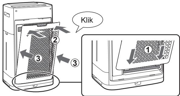 SHARP UA-HG50E-L - Installee het hinterpaneel. - 1