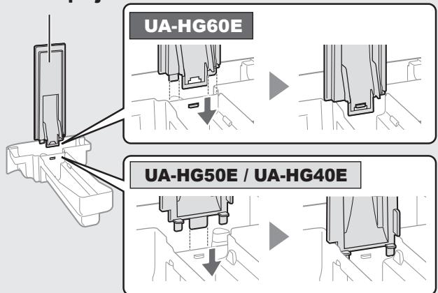 SHARP UA-HG50E-L - Panel pojemnika - 1