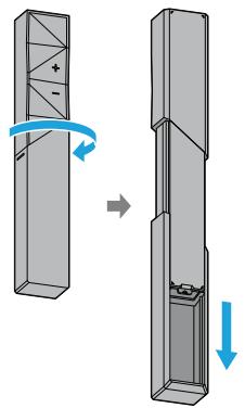 SONY HT-ST5000 - Setting up the remote control Configuration de la télécommande - 1