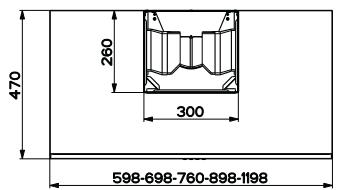 AIRLUX AHB1280IX - Dimensions - 3