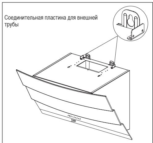 BEKO HCA62541W - Kpenenne Hne BbITXKKn K cTeHe - 3