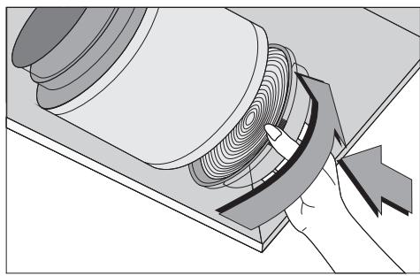 BEKO HCA62541W - Inlocuirea filtrului cu carbon - 1