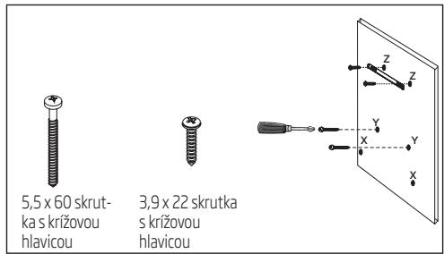 BEKO HCA62541W - Montáž závesnych skrutiek - 1