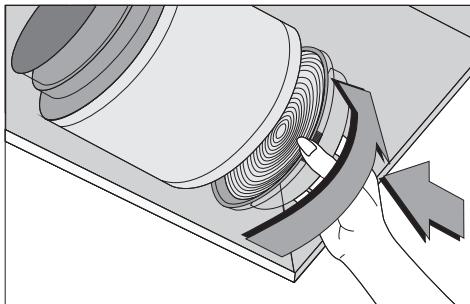 BEKO HCA62541W - Wymiana filtrów węglowych - 1