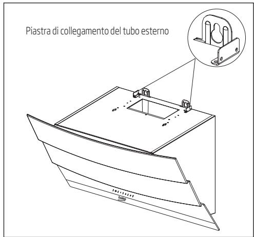BEKO HCA62541W - Montaggio della cappa a parete - 2