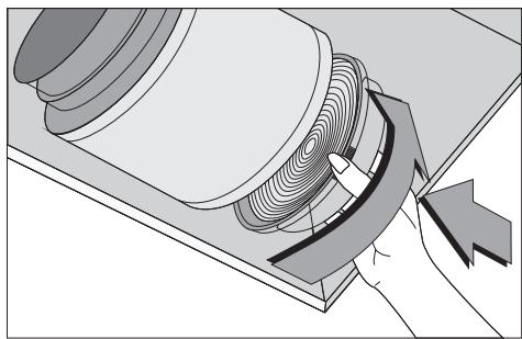 BEKO HCA62541W - Zamenjava ogljikovega filtra - 1