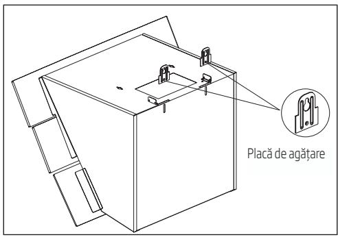 BEKO HCA62541W - Instalarea hotei pe perete - 1