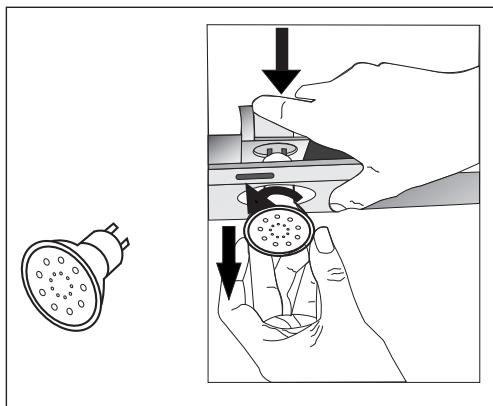 BEKO HCA62541W - Lampen austauschen - 1