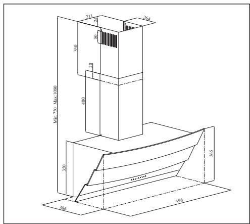 BEKO HCA62541W - UcTaHOBKa npu6opa - 3