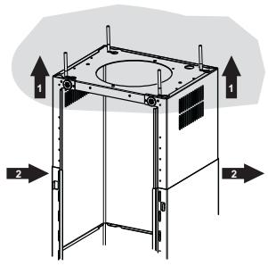 FRANKE FDF9156IXS - Fixing the Frame/Chimney - 2