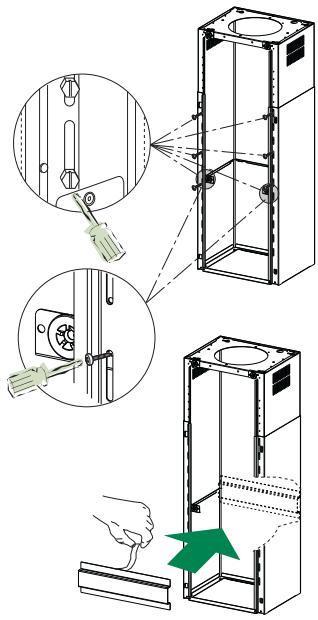 FRANKE FDF9156IXS - Fixing the Frame/Chimney - 1