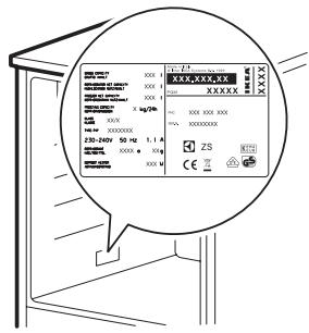 IKEA LAGAN (203.889.67) - Schließen Sie dieTür - 1