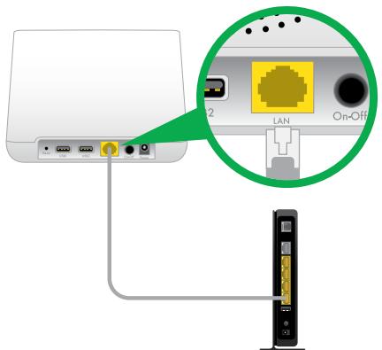 ARLO PRO VMS4430 - To connect your base station to the Internet: - 1