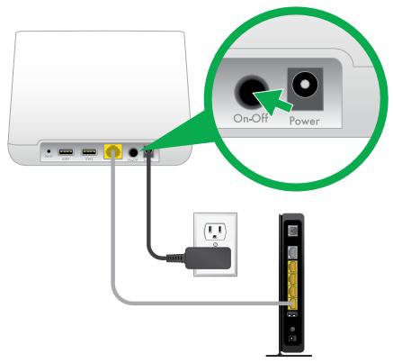 ARLO PRO VMS4430 - To connect your base station to the Internet: - 3