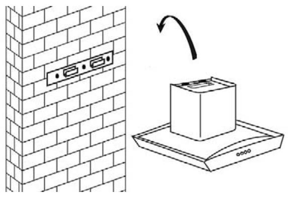 CANDY CMB955X - Instalace (montáž na stěnu) - 6