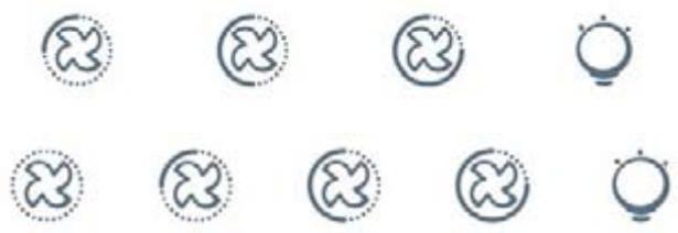 CANDY CMB955X - PANEL STEROWANIA - 1