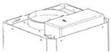 CANDY CMB955X - Soulever la hotte et fixer la sur la fixation murale - 3