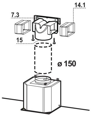 FABER COCKTAIL - RECIRCULATION VERSION AIR OUTLET - 1