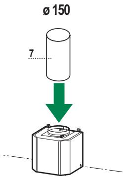 FABER ECLIPSE - AIR OUTLET - RECIRCULATION VERSION - 1