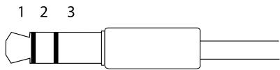 AXIS P1367-E - Conector de audio - 1