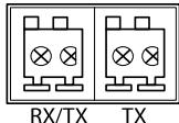 AXIS P1367-E - RS485/RS422 连接器 - 1