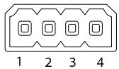 AXIS P1367-E - 关于I/O连接器 - 1