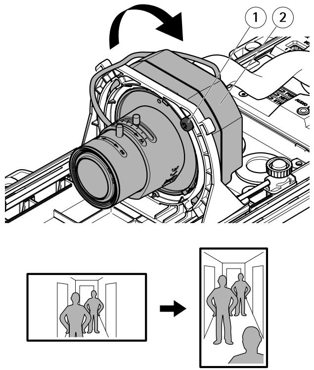 AXIS P1367-E - Corridor Formatの設定方法 - 1