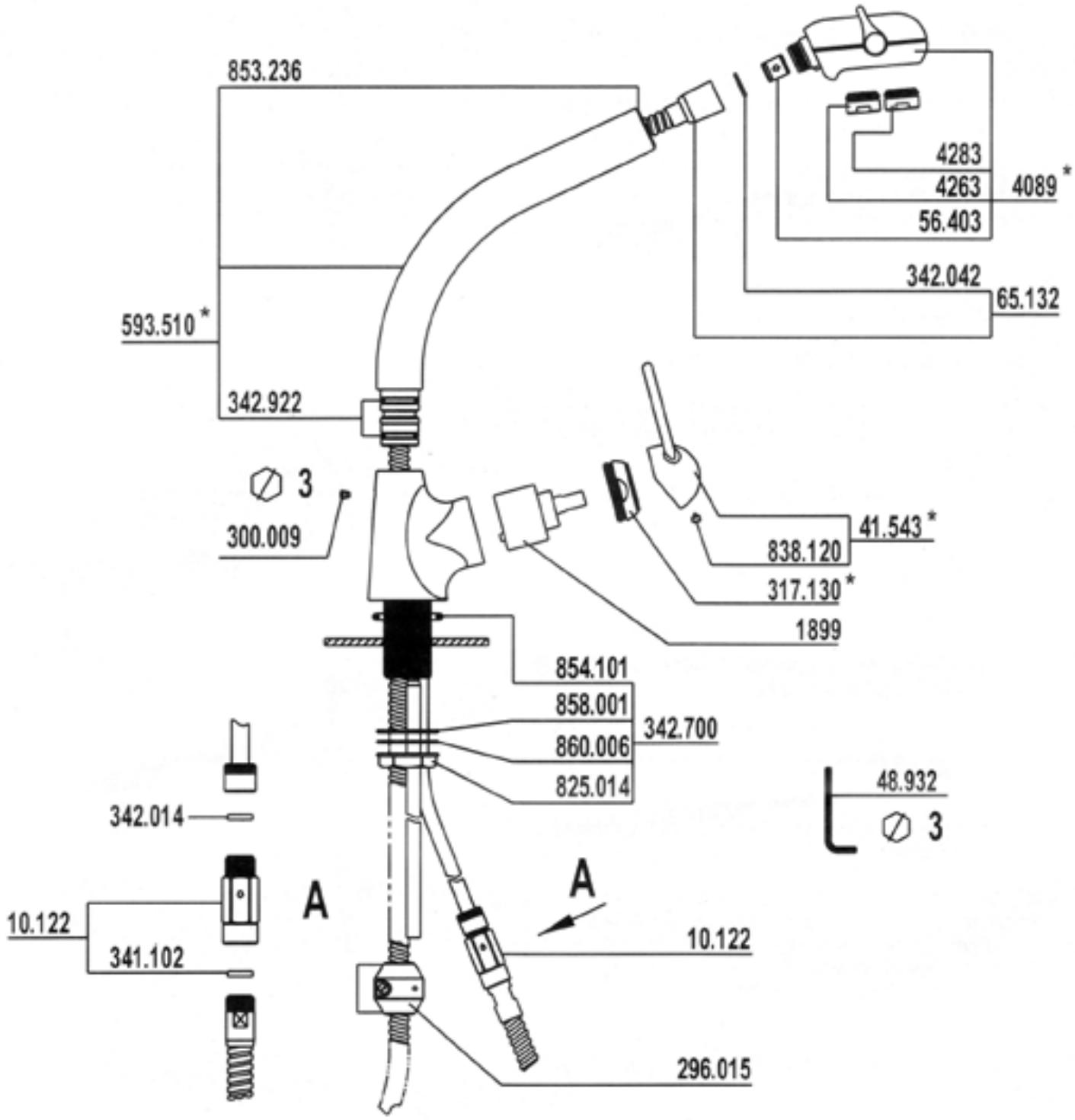 FRANKE ARCH FAR - Installation for model with spray - 2