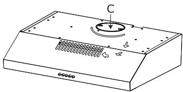 AIRLUX AHC640BK - INSTALLATION - 2