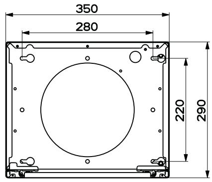 FRANKE FNE905XS - Prostorový rozměr - 1